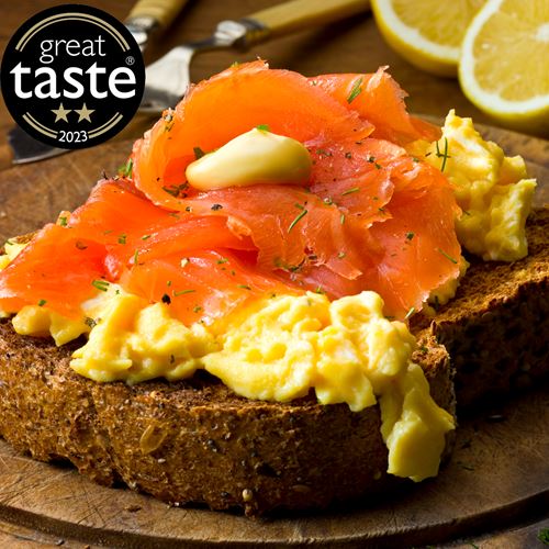 Scrambled Eggs Smoked Salmon Recipe Great Taste Awards 2023 